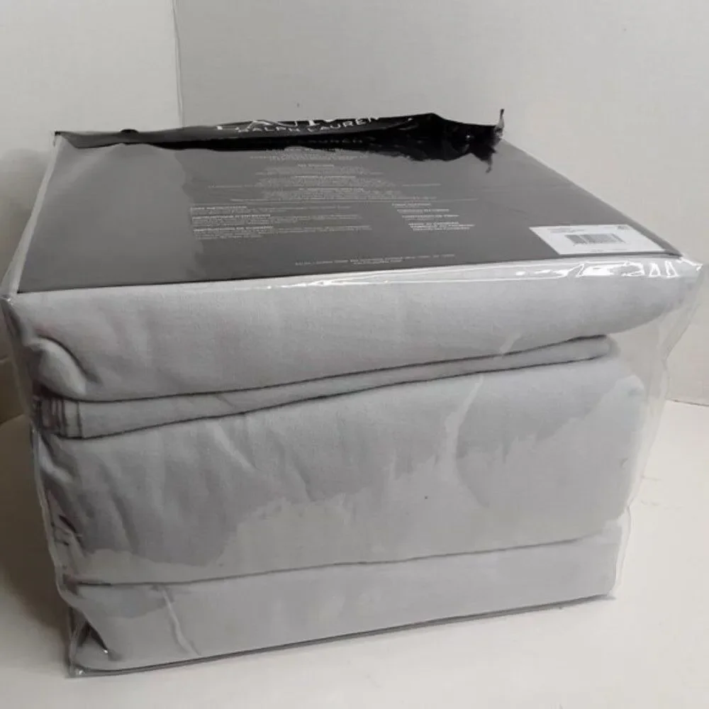 Ralph Lauren - Lauren Flannel Queen Sheet Set (4pcs)